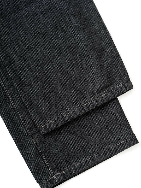 Ανδρικό Παντελόνι Τζιν με Slim Εφαρμογή Dark Grey