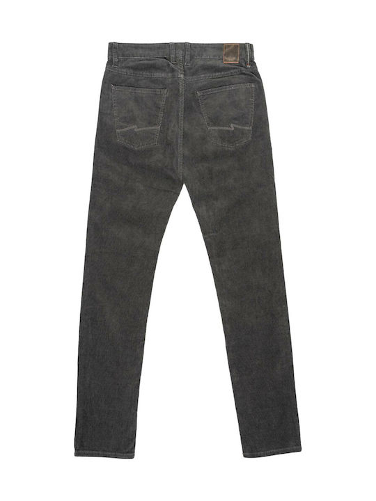 Ανδρικό Παντελόνι Τζιν με Slim Εφαρμογή Grey