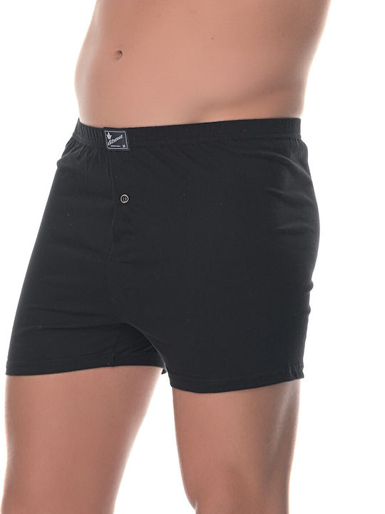 Ανδρικά Μποξεράκια Μαύρα 4Pack