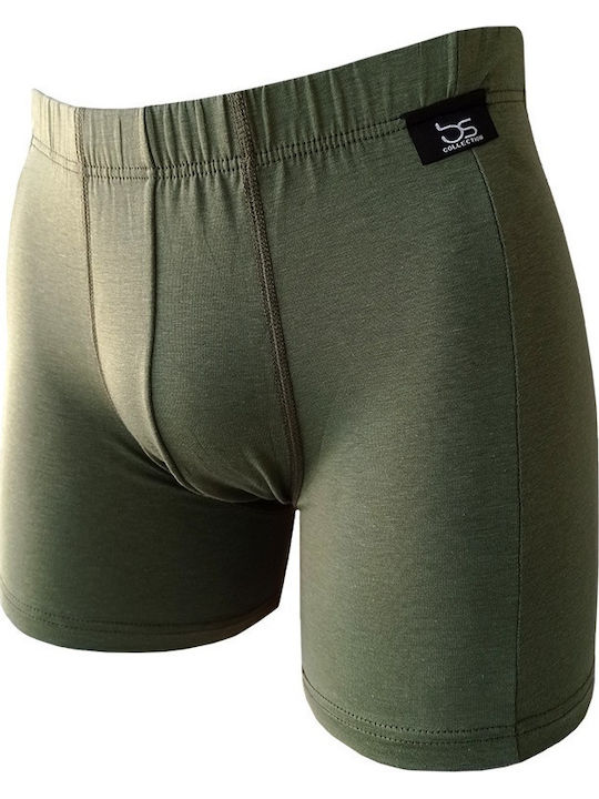 Herren Boxershorts Haki 1Packung