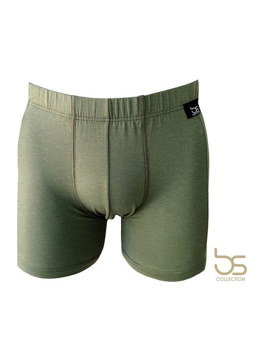 Herren Boxershorts Haki 1Packung