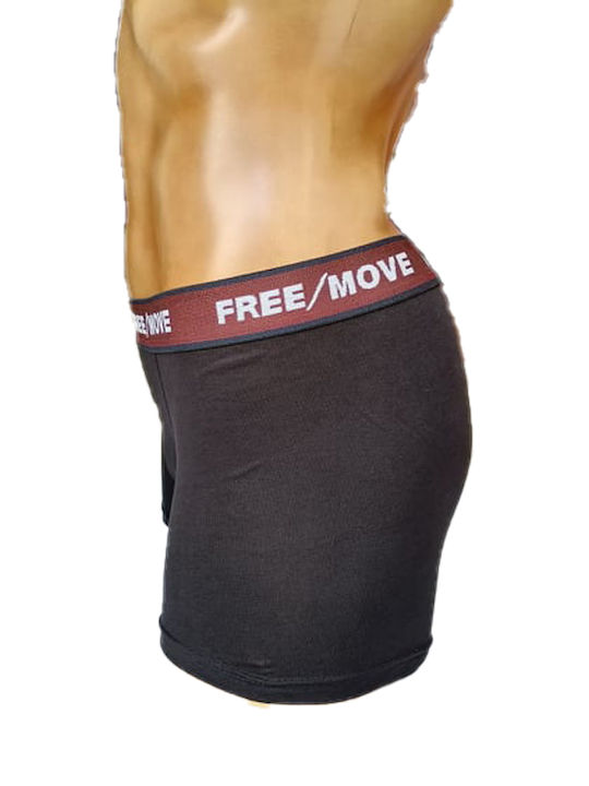 Herren Boxershorts Cigar-Black 2Packung