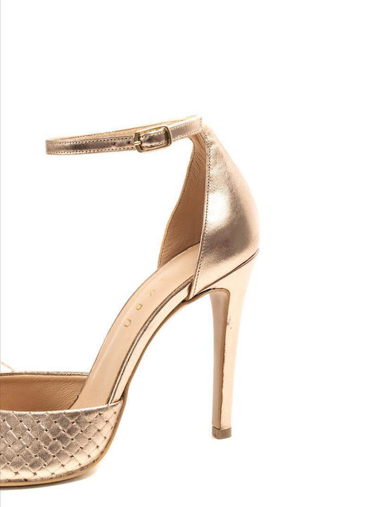 Pointed Toe Beige Heels