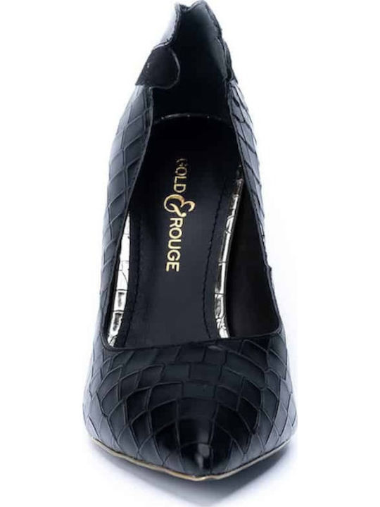 Pumps mit Stiletto-Absatz Schwarz