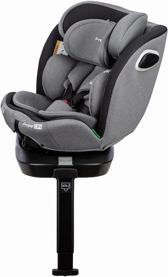 FreeOn Colt Детско Столче за Кола i-Размер с Isofix Черен