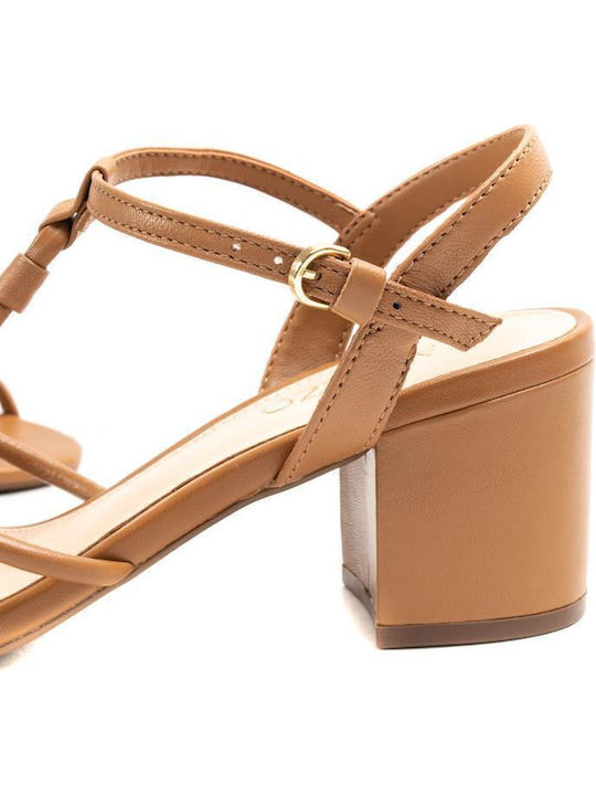 Leder Sandalen Rosa