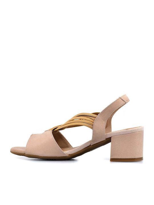 Leather Sandals Anatomic Beige