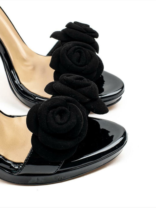Leather Sandals Black