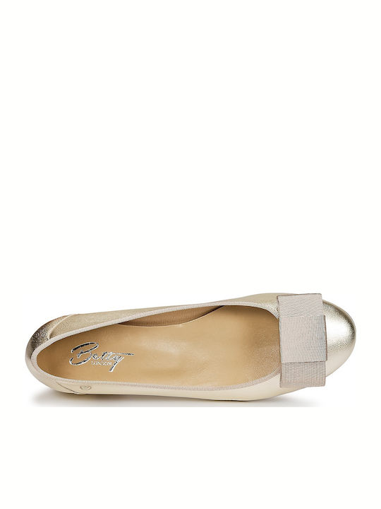 Henia Damen Ballerinas Gold