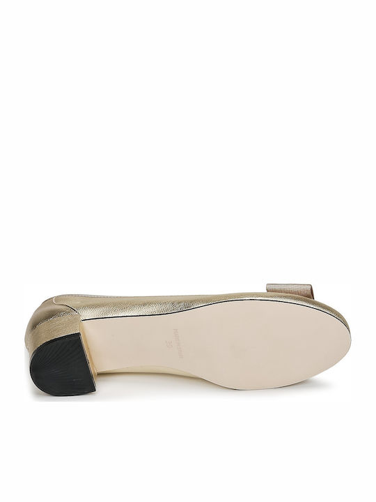 Henia Damen Ballerinas Gold