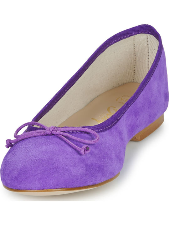 Violet Γυναικείες Μπαλαρίνες Μωβ