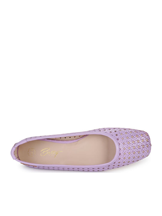 Odarah Women's Purple Ballerina Shoes