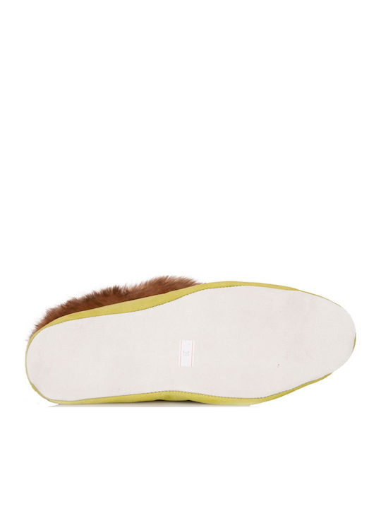 Closed Women's Slippers Green