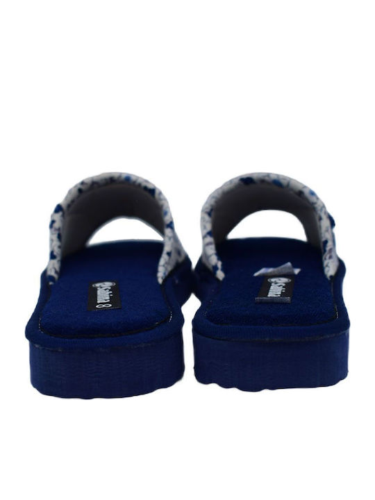 Winter Women's Slippers Blue