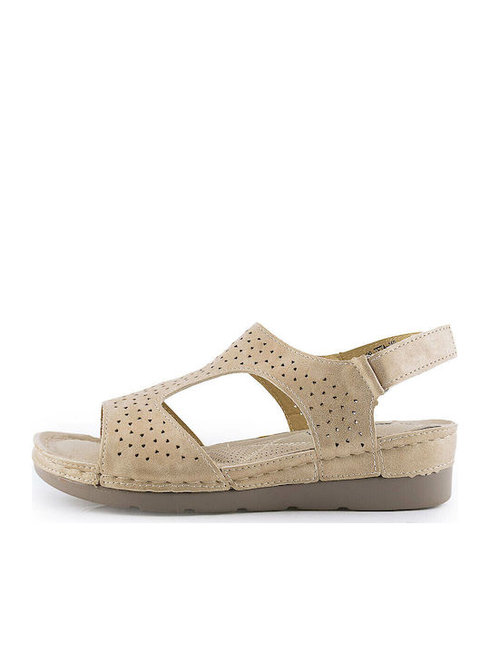 Anatomic Women's Ankle Strap Platforms Gold