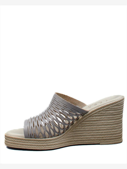 Damenplattformen Gray