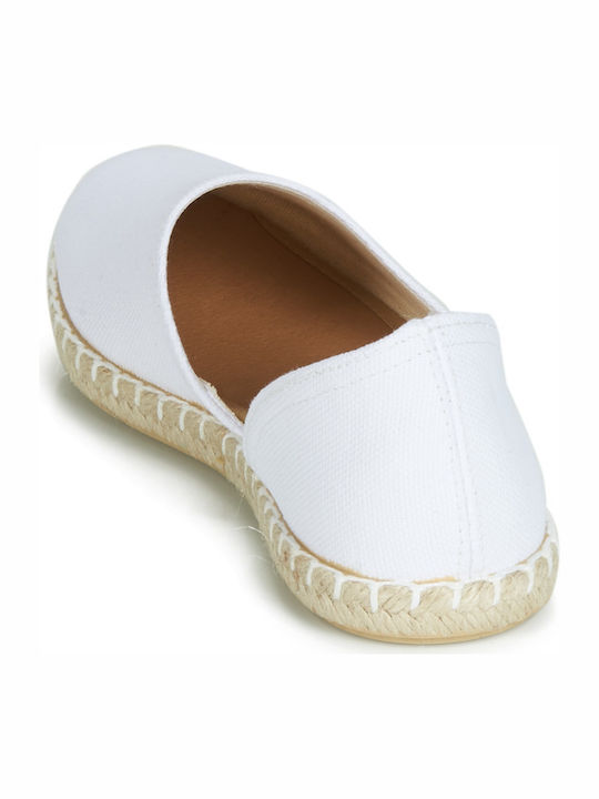 Women's Fabric Espadrilles White