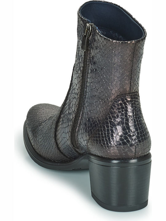 Stiefeletten Damen Marineblau