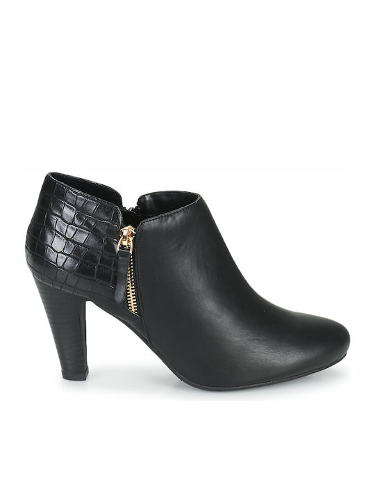 Perrine Stiefeletten Damen Ankle Boots Schwarz