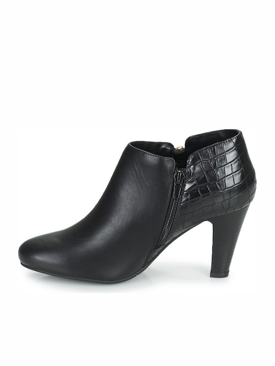 Perrine Stiefeletten Damen Ankle Boots Schwarz