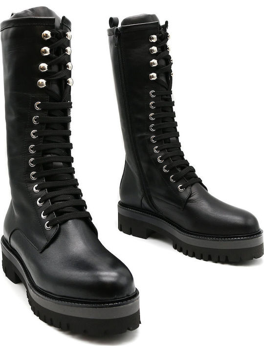 Stiefeletten Damen Schwarz