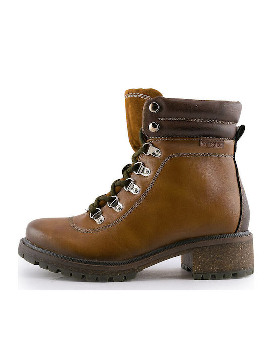 2127 Stiefeletten Damen Camel