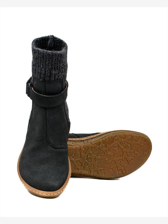Leather Women's Chelsea Boots Black
