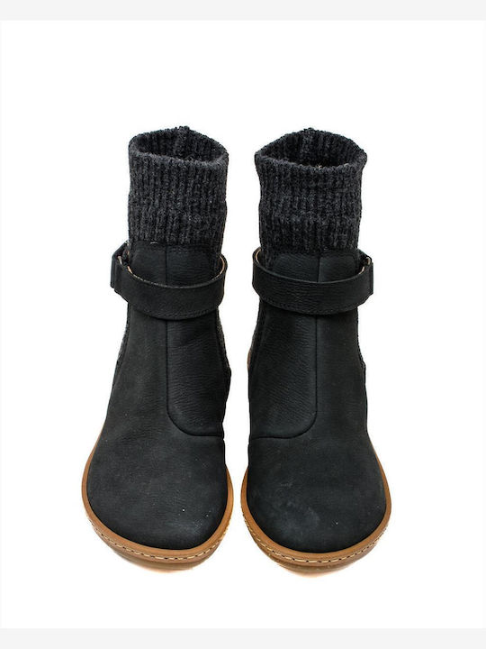 Leather Women's Chelsea Boots Black