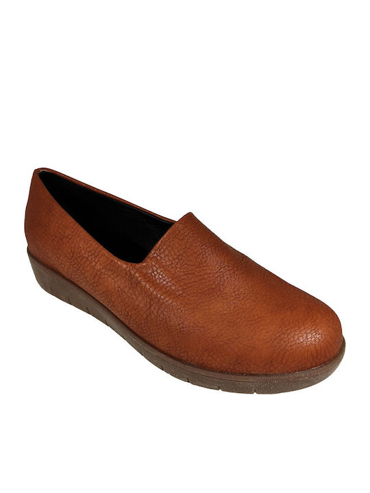 800 Women's Slip-On Leather Tabac Brown