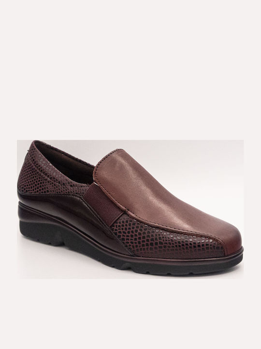 De piele Anatomici Slip-on-uri pentru femei Negru