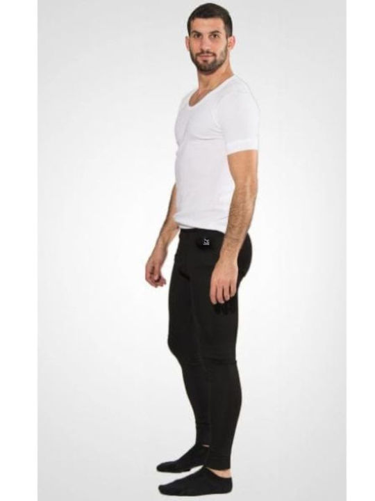 BS Collection Herren Thermo Hose Schwarz