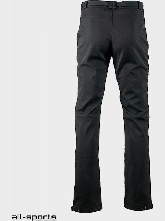 GTS Moda Italia Мъжки Дълга Панталон Туризъм Черен