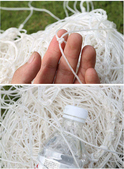 Classic Soccer Net 11x11 Thickness 3mm 7.5x2.5x2 Meters Pair 2pcs 11x11