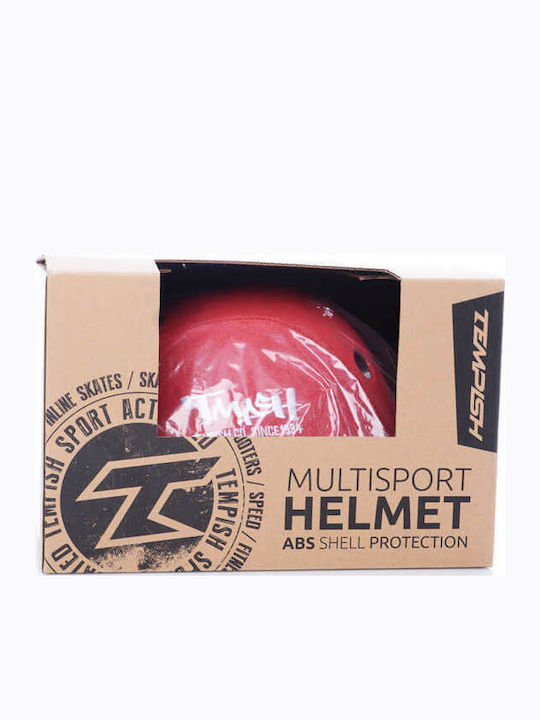 Tempish Skillet Air Κράνος για Rollers Κόκκινο