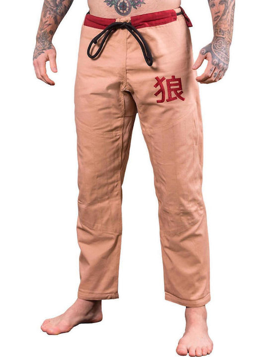 Okami Men's Brazilian Jiu Jitsu Uniform Beige