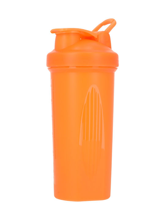 Athlecia Shaker Πρωτεΐνης 700ml Πλαστικό Πορτοκαλί