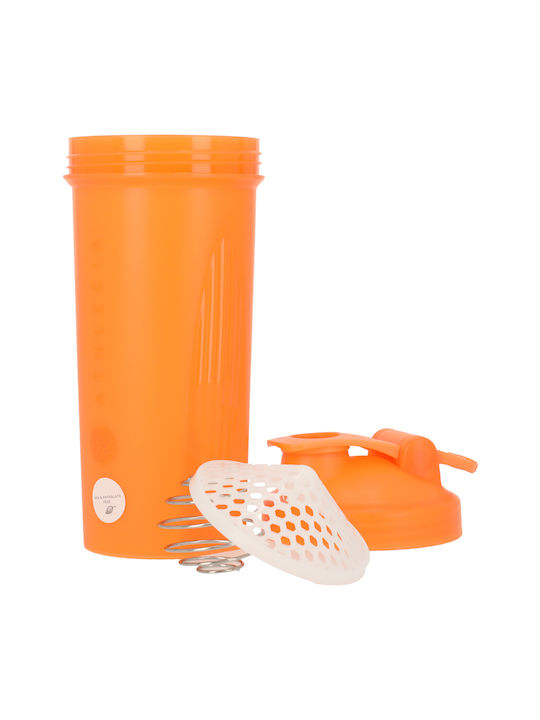 Athlecia Plastic Protein Shaker 700ml Orange