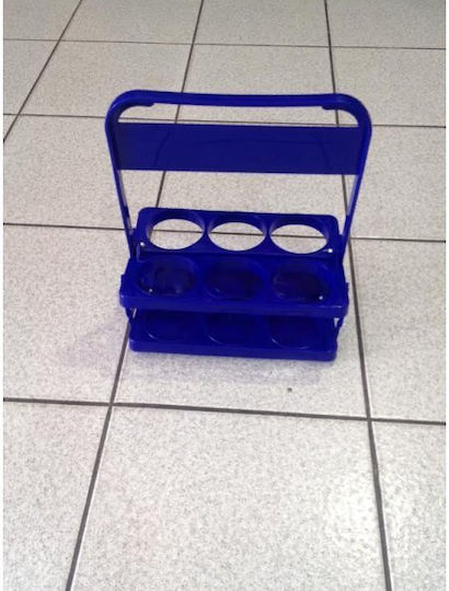 Bc9865 Bottle Carrier 6 Pieces Color Dark Blue