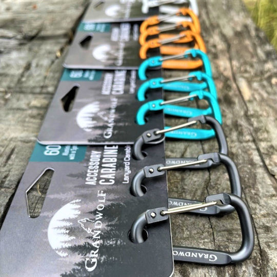 Grandwolf Accessory Carabiners Graphite