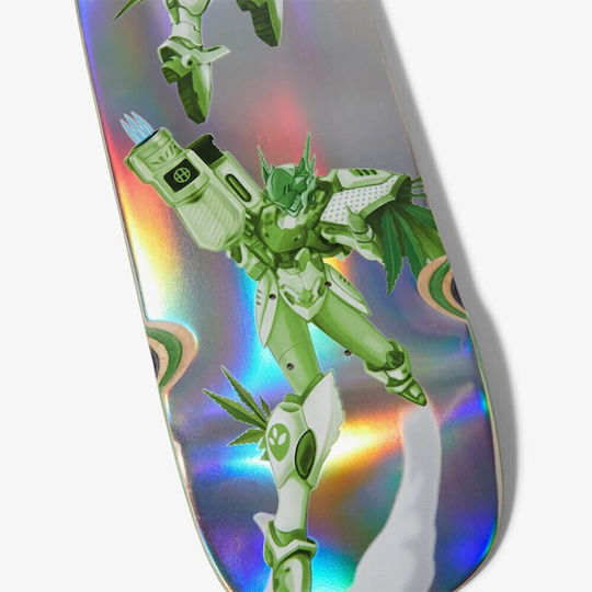 HUF Alienlabs Holofoil 10" Skateboard Shortboard Multicolored