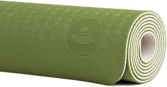Bodhi Στρώμα Γυμναστικής Yoga Πράσινο Μήκους 183cm