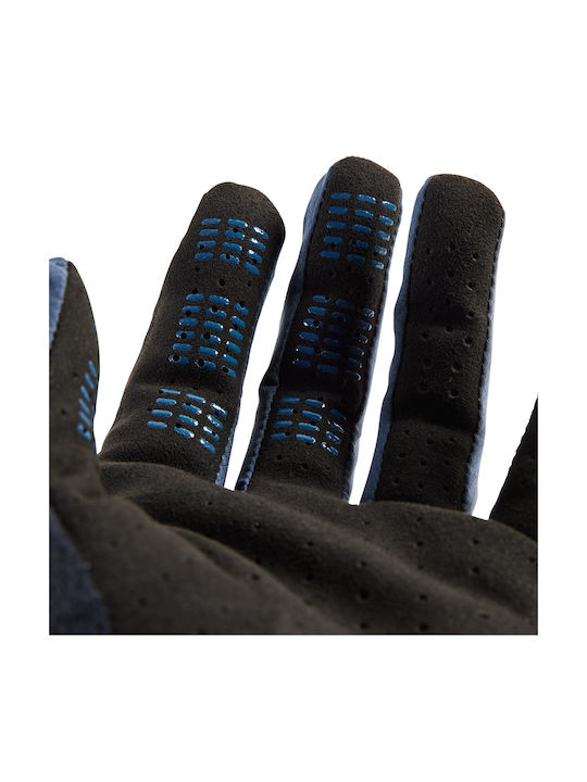 Fox Flexair Pro Glove Μακριά Ανδρικά Γάντια Ποδηλασίας Μπλε