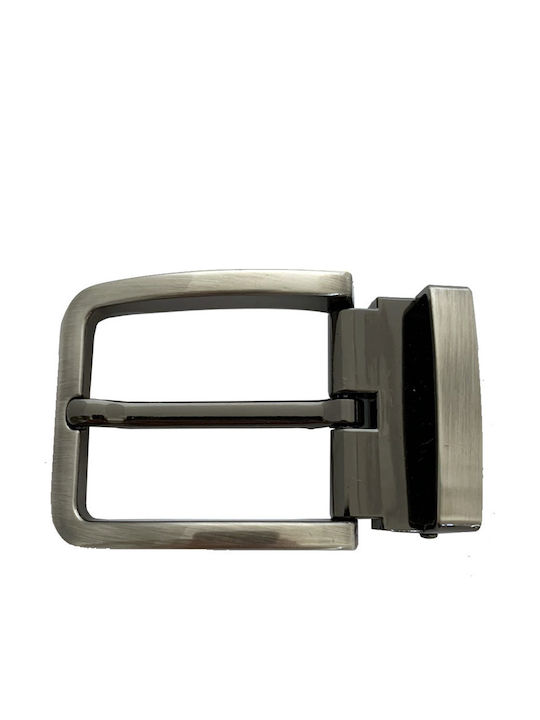 Wide Men's Belt Leather Brown
