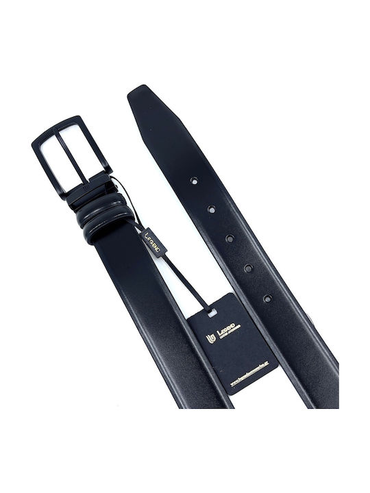 Men's Belt Leather Black