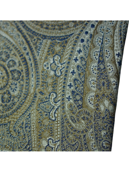Octopus Pocket square Men's Tie Set Silk Printed in Gray Color