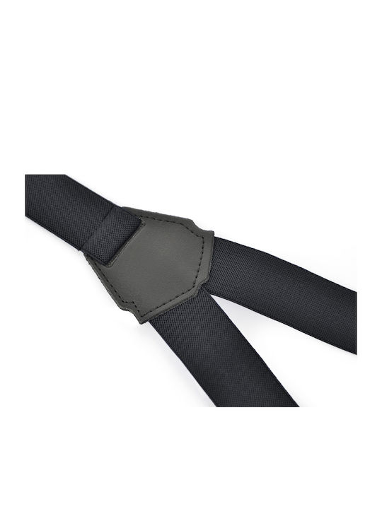 Suspenders Unisex 62027 Black Victoria Black