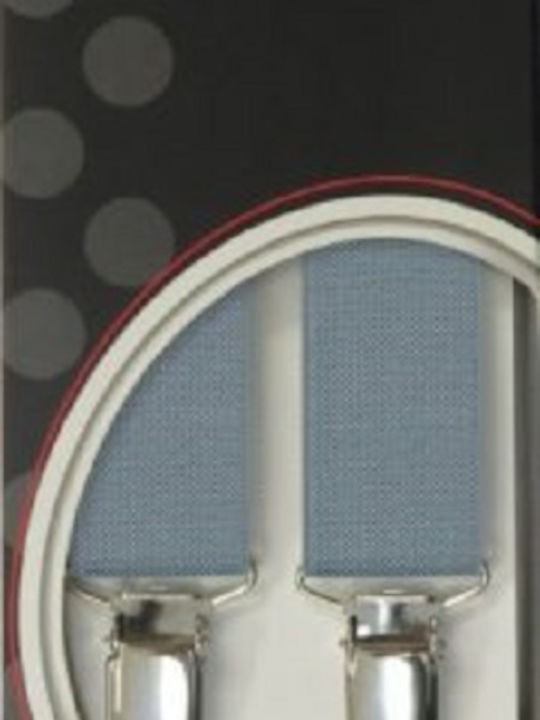 Victoria Monochrome Suspenders 2.5 Cm 62025 4 Clips Blue