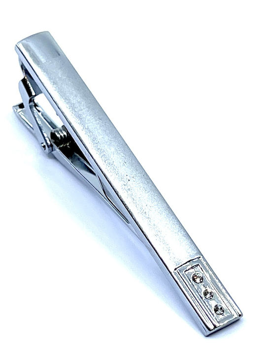Legend Accessories Clip Γραβάτας από Ασήμι