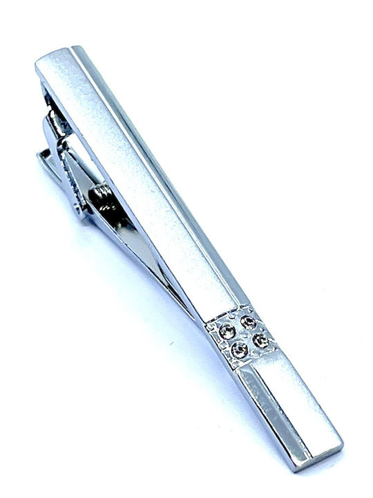 Legend Accessories Клип за вратовръзка от Silver в цвят Сребрист