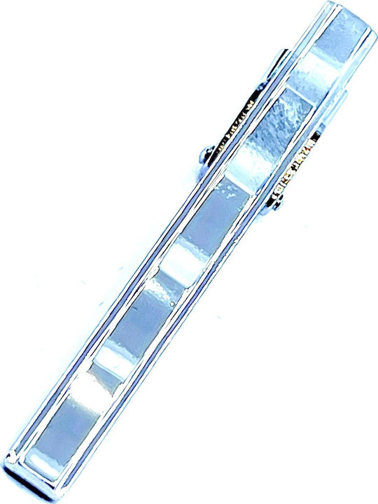 Legend Accessories Silver Tie Clip Silver 5cm